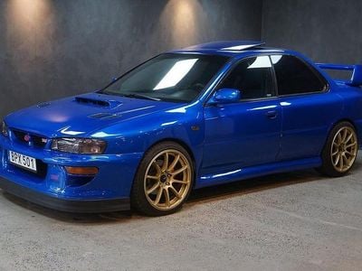 Begagnad Subaru Impreza GT 218 HK (160 kW) 1999 Blå Sedan