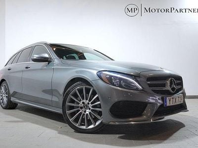 Grå Begagnad 2017 Mercedes C220 AMG Kombi | 239 900 kr (Lite dyr)