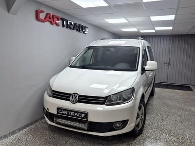 Begagnad VW Caddy Maxi Life Life 102 HK (75 kW) 2011 Vit Minibuss