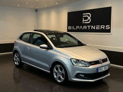 begagnad VW Polo 3-dörrars GTI-Panorama-0%ränta-2Ägare-Euro 5