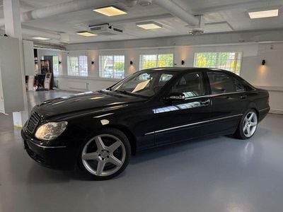 Svart Begagnad 2003 Mercedes S500L AMG Sedan | 79 900 kr