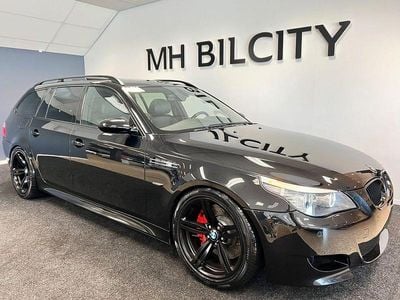 Begagnad BMW M5 Shadowline 508 HK (373 kW) 2007 Svart Kombi