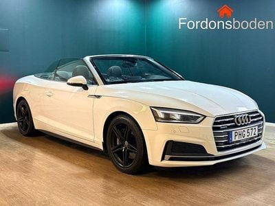 Begagnad Audi A5 Cabriolet S-Line 252 HK (185 kW) 2017 Vit Cab