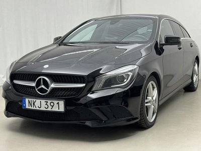 Svart Begagnad 2016 Mercedes CLA220 Shooting Brake Urban Kombi | 170 000 kr (Marknadspris)