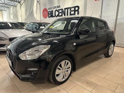 Svart Begagnad 2020 Suzuki Swift Halvkombi | 159 000 kr (Marknadspris)