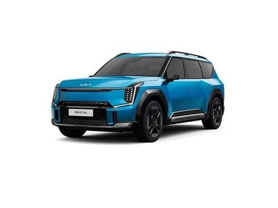 Grå (blå) Ny 2025 Kia EV9 GT-Line SUV | 799 900 kr (Marknadspris)