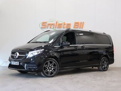 begagnad Mercedes V250 4M AMG 7-sits BUR EXTRA LÅNG VÄRM MOMS