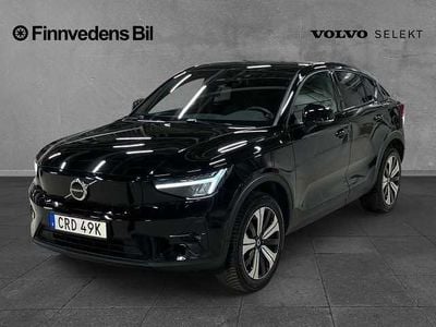Svart Begagnad 2022 Volvo C40 Plus SUV | 379 000 kr (Marknadspris)