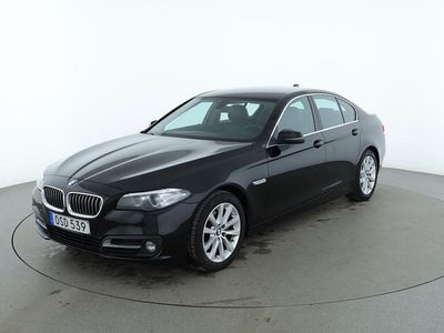 Svart Begagnad 2014 BMW 520 Sedan | 149 000 kr (Marknadspris)