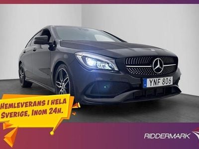 Svart Begagnad 2018 Mercedes CLA220 AMG Sedan | 269 900 kr (Marknadspris)