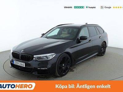 Begagnad BMW 540 M Sport 344 HK (253 kW) 2018 Svart Kombi