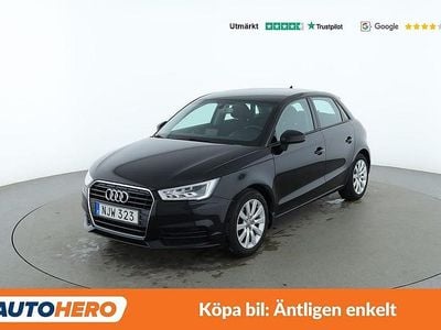 Begagnad Audi A1 Sportback 95 HK (69 kW) 2016 Svart Halvkombi