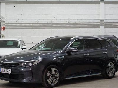 Begagnad Kia Optima Plus 205 HK (150 kW) 2018 Gråmetallic Kombi