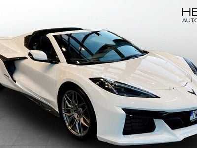 Vit (white) Begagnad 2024 Chevrolet Corvette Z06 Sportkupé | 2 396 180 kr