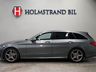 begagnad Mercedes C220 T d AMG Pano D-värme Drag Burmest B-kam