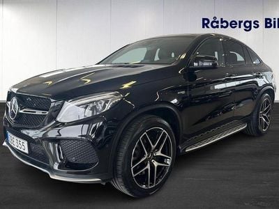 Svart Begagnad 2017 Mercedes GLE43 AMG AMG Sportkupé | 469 800 kr