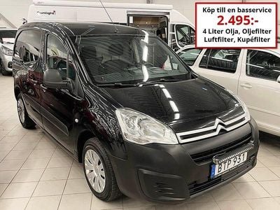 Begagnad Citroën Berlingo 75 HK (55 kW) 2018 Svart Minibuss