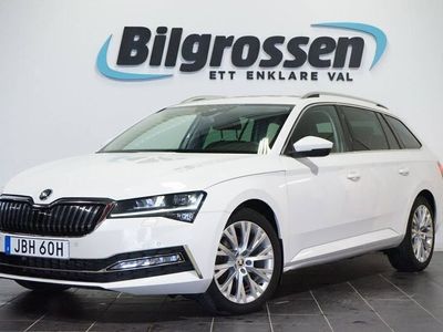 begagnad Skoda Superb iV 1.4 Plug in 218hk Style Drag P-Värm Matrix