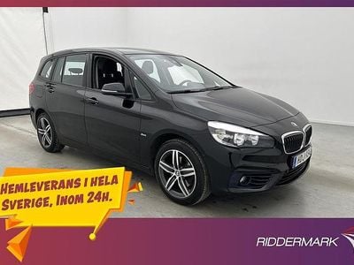 Svart Begagnad 2015 BMW 218 Sport Line Minibuss | 149 900 kr (Lite dyr)