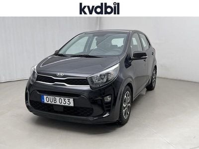 Begagnad Kia Picanto Advance 84 HK (61 kW) 2018 Svart Halvkombi
