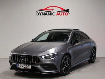 Begagnad Mercedes CLA220 AMG line 190 HK (139 kW) 2019 Grå Sedan