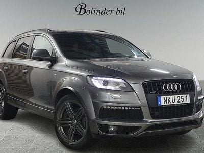 Grå Begagnad 2014 Audi Q7 S-Line SUV | 178 900 kr (Marknadspris)