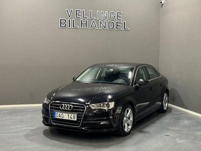 Begagnad Audi A3 Ambition 150 HK (110 kW) 2013 Svart Sedan