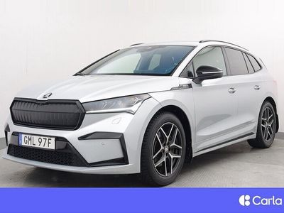 begagnad Skoda Enyaq iV 80 SportLine Drag Assisted Drive+ 360 V-hjul