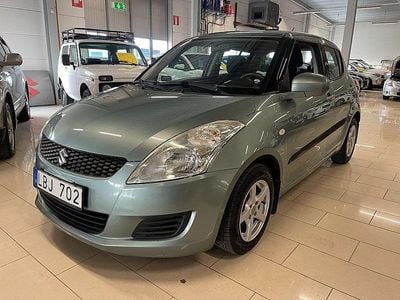 Begagnad Suzuki Swift 94 HK (69 kW) 2010 Grön Halvkombi