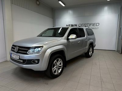 begagnad VW Amarok DoubleCab 2.8t 4Motion // Moms // Värmare // Drag // Kåpa