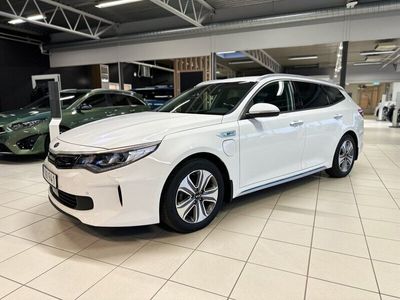 begagnad Kia Optima Hybrid Sport Wagon Plug-in Advance Plus I Backkam