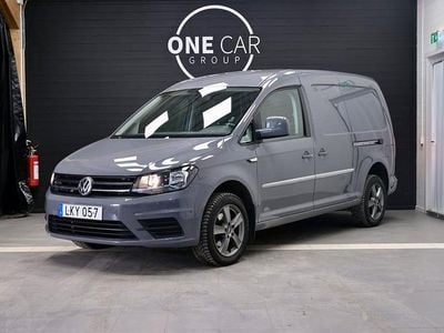 Begagnad VW Caddy Maxi 122 HK (89 kW) 2018 Grå Minibuss