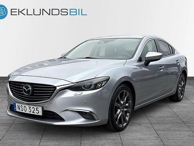 Grå Begagnad 2014 Mazda 6 Optimum Sedan | 99 900 kr (Marknadspris)
