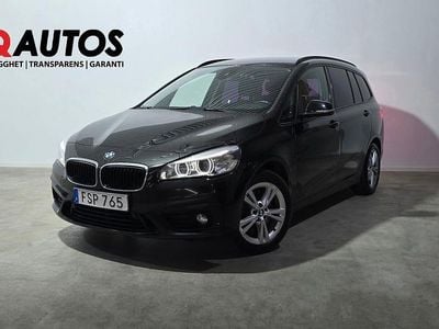 Svart Begagnad 2016 BMW 220 Gran Tourer Advantage Minibuss | 154 900 kr