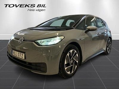 Begagnad VW ID.3 Pro Performance 150 kW (204 HK) 2022 Grå Halvkombi