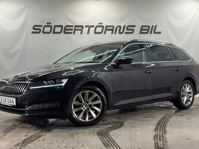Svart Begagnad 2022 Skoda Superb Business Line Kombi | 319 900 kr (Marknadspris)