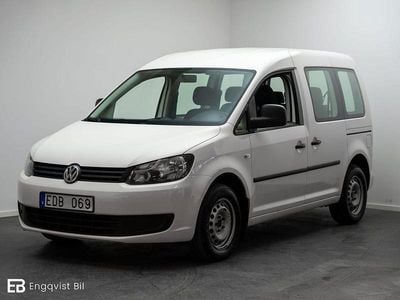 Begagnad VW Caddy Life 75 HK (55 kW) 2012 Vit Minibuss