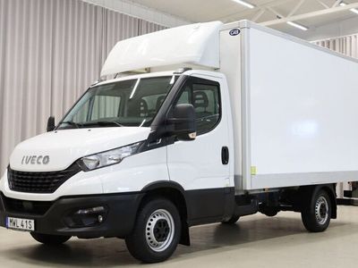 begagnad Iveco Daily Automat Volymskåp Kylbil Sidodörr BG-Lyft Moms