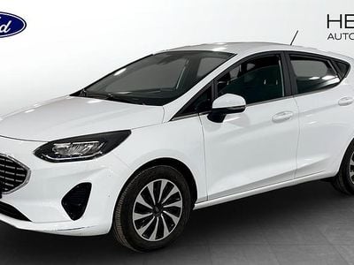 Begagnad Ford Fiesta Titanium 101 HK (74 kW) 2023 Vit Halvkombi