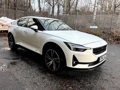 Begagnad Polestar 2 Long Range Dual motor 300 kW (408 HK) 2021 Vit Halvkombi