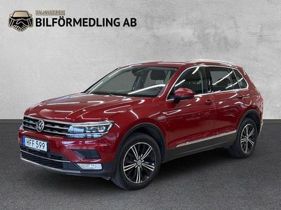 Begagnad VW Tiguan GT 190 HK (139 kW) 2017 Mörkröd SUV
