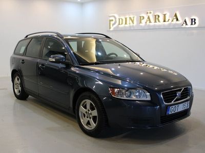 begagnad Volvo V50 1.8 Flexifuel Kinetic M-Värme Ny Servad