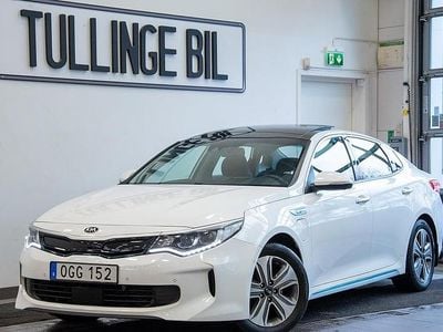 Begagnad Kia Optima Hybrid Advance 156 HK (114 kW) 2016 Vit Sedan