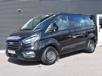 Svart Begagnad 2019 Ford Transit Custom Kombi | 269 900 kr (Marknadspris)
