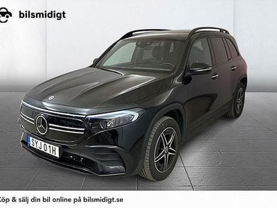 Svart Begagnad 2023 Mercedes EQB300 AMG SUV | 379 800 kr