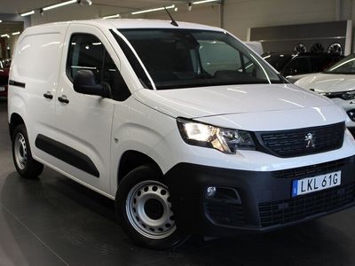 begagnad Peugeot Partner BoxlinePRO 1.5 BlueHdi Aut - Drag Värmare 2019, Transportbil