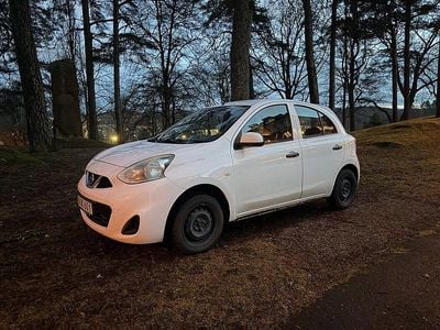 Begagnad Nissan Micra 80 HK (58 kW) 2013 Vit Halvkombi