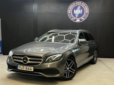 Grå Begagnad 2017 Mercedes E220 Avantgarde Kombi | 159 800 kr (Dyr)