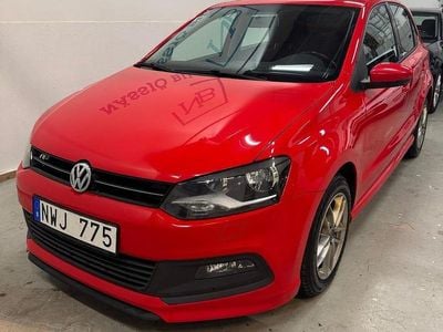 Röd Begagnad 2013 VW Polo R-line Halvkombi | 87 000 kr (Marknadspris)
