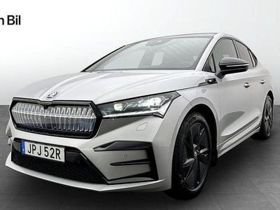 Begagnad Skoda Enyaq iV RS 250 kW (340 HK) 2024 Silver SUV